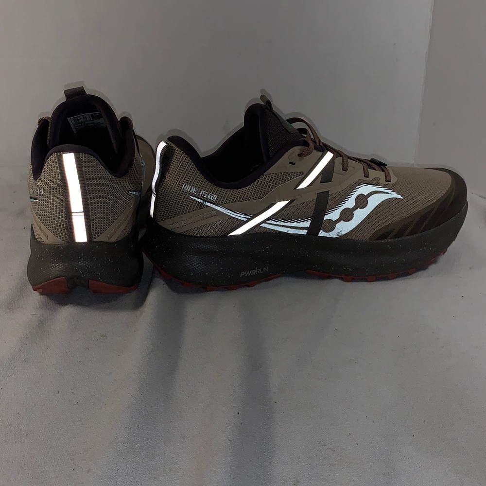 Women’s Saucony Ride 15 TR ‘Desert Sprig’ Trail Sneakers - Picture 3 of 6